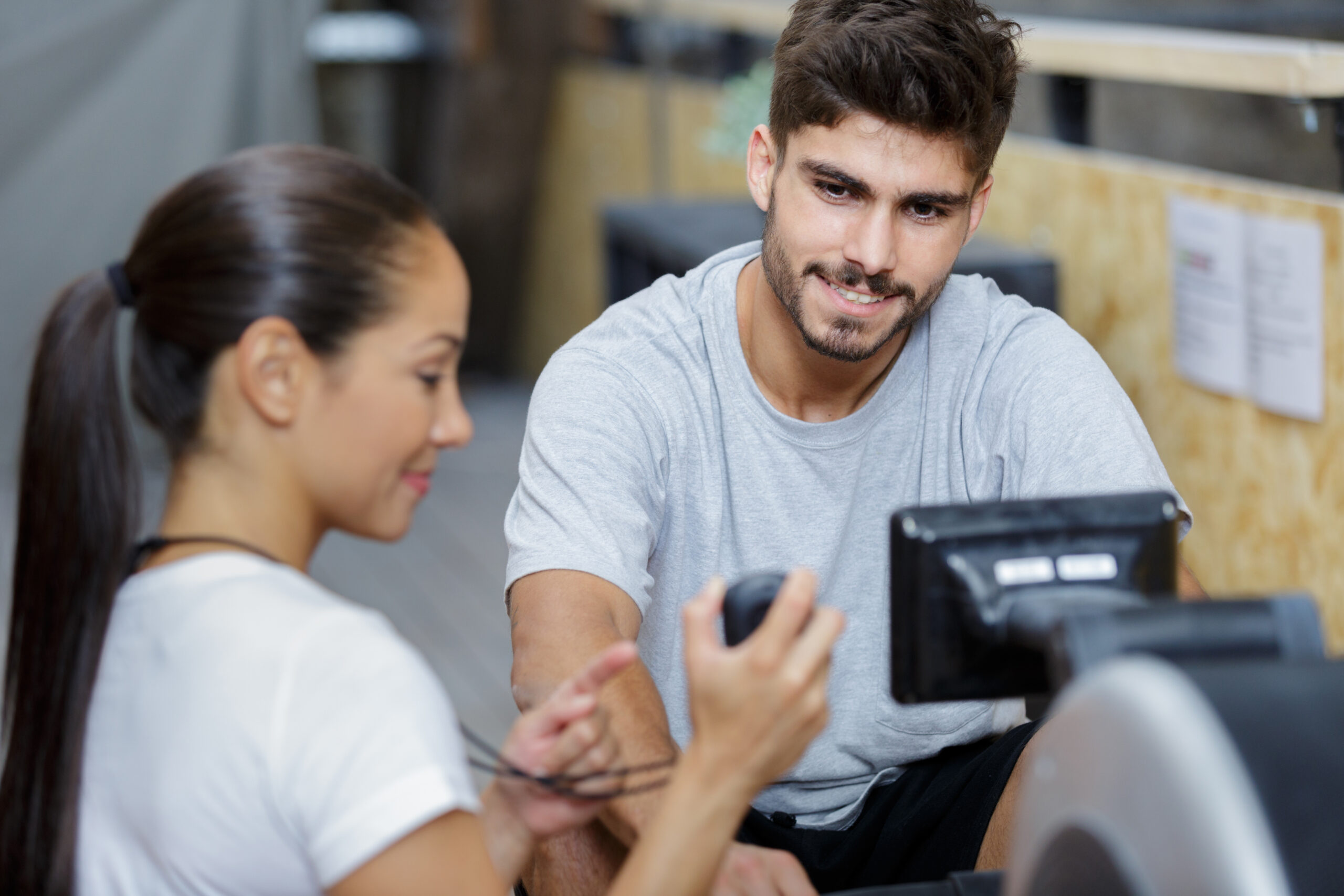 Entrenamiento de Fuerza con un Entrenador Personal